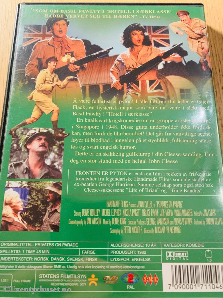 Fronten Er Pyton. 1982. Dvd. Dvd