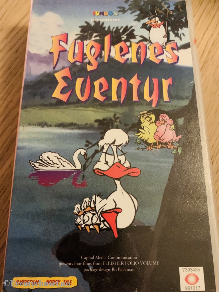 Fuglenes Eventyr. Vhs. Vhs