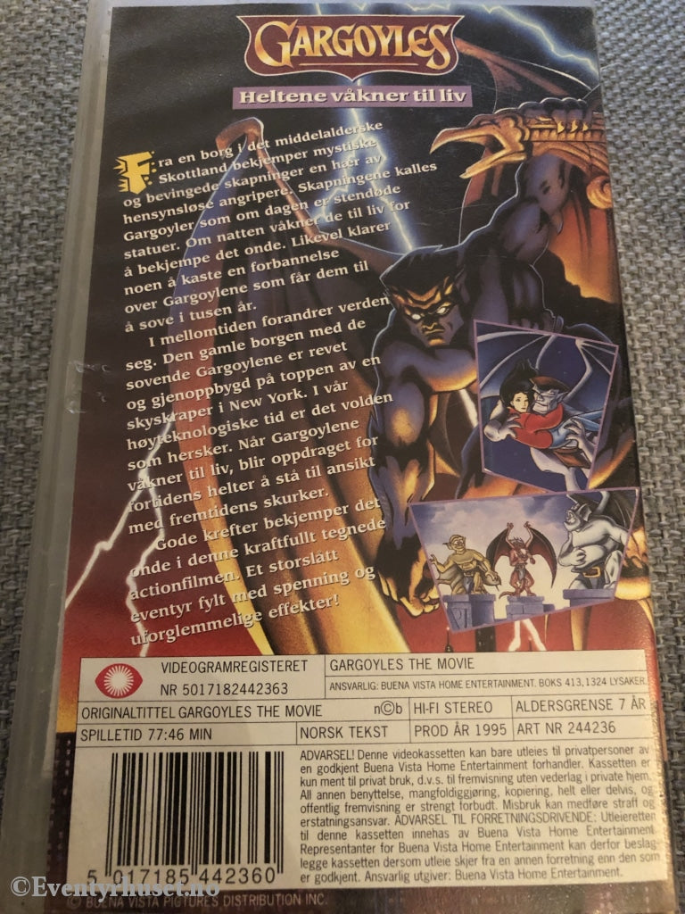 Gargoyles. 1995. Vhs. Vhs