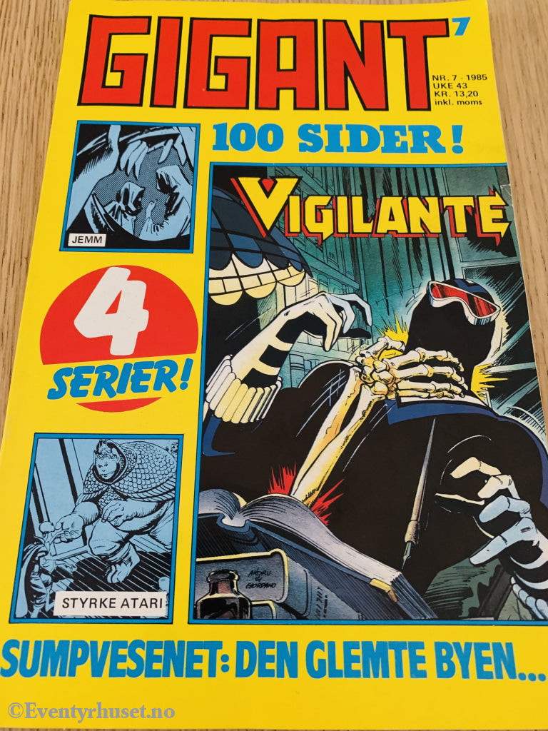 Gigant. 1985/07. Tegneserieblad