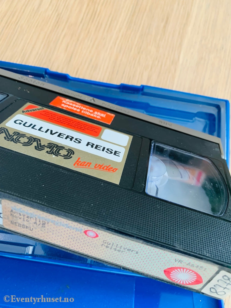 Gullivers Reiser. Vhs Big Box.