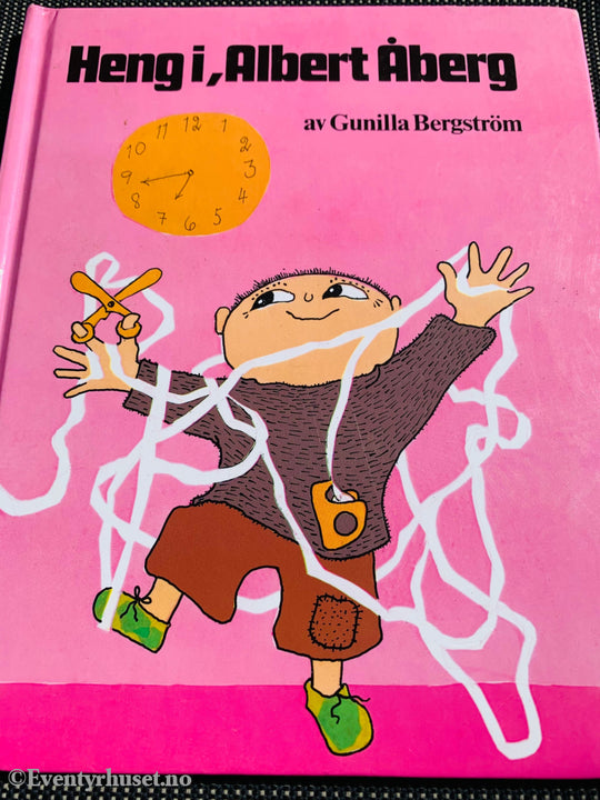 Gunilla Bergström. 1975/04. Heng I Albert Åberg. Fortelling