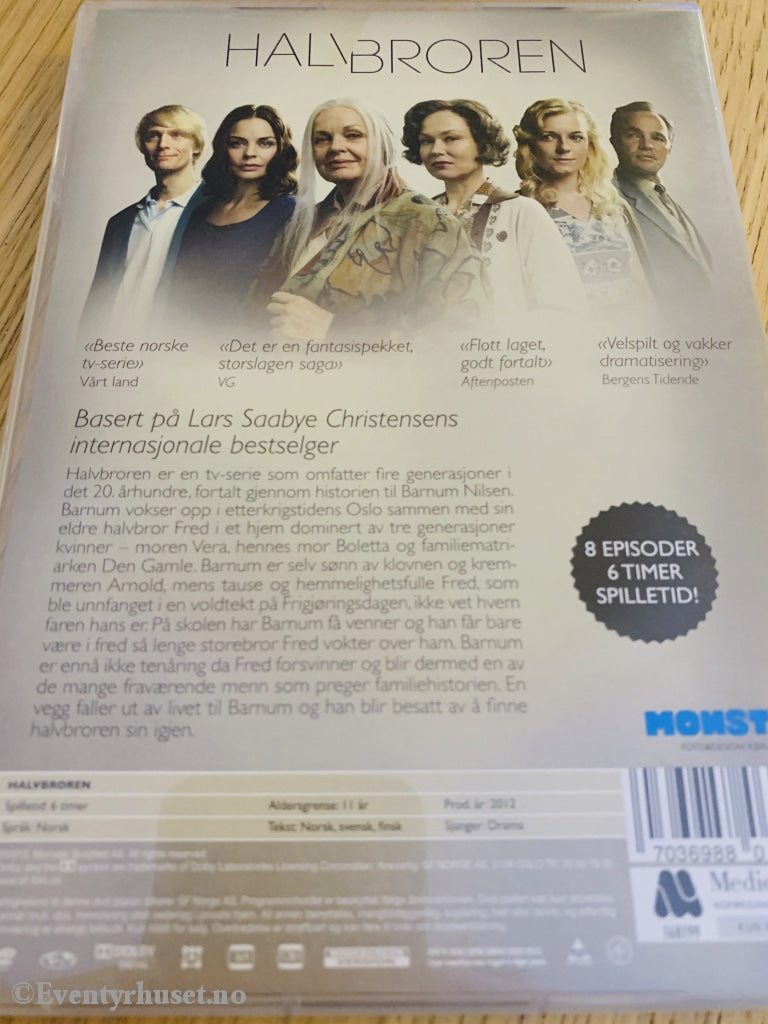 Halvbroren (Nrk). Dvd. Dvd