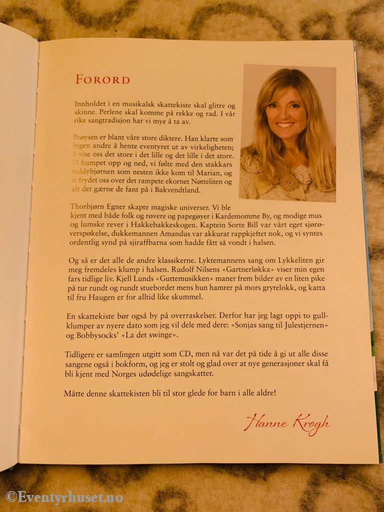 Hanne Krogh. Barnas Nasjonalskatter. Fortelling