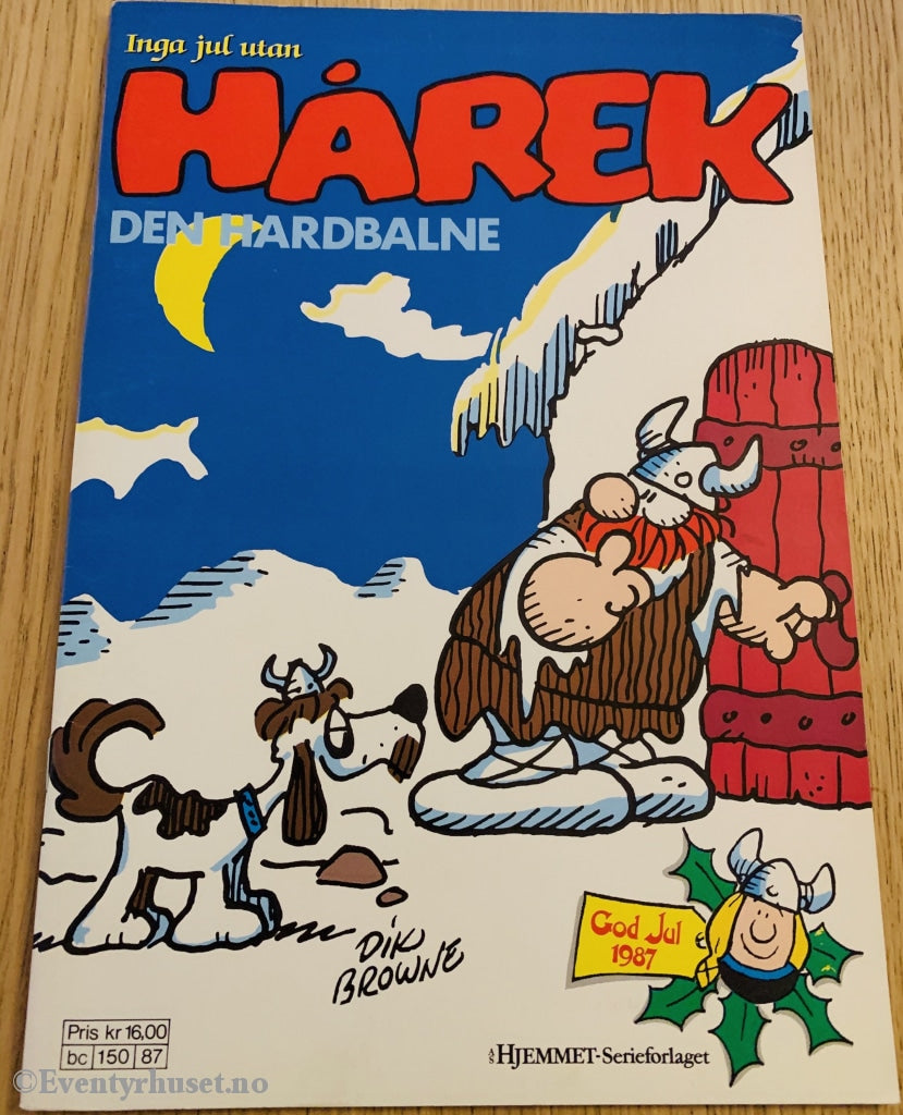 Hårek. Jula 1987. Julehefter