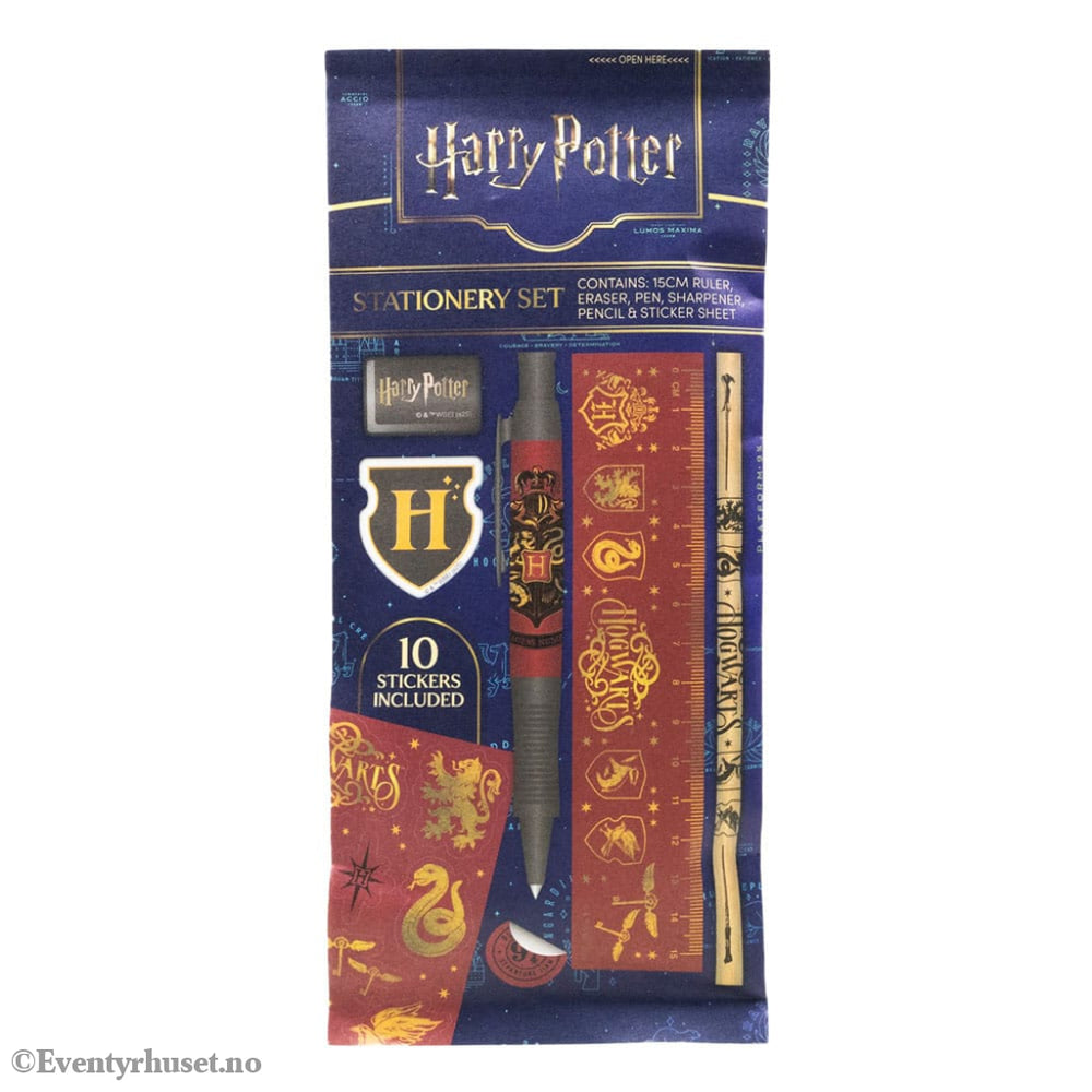 Harry Potter Stationery Set 6-Pack Magical Locations Home & Gifts