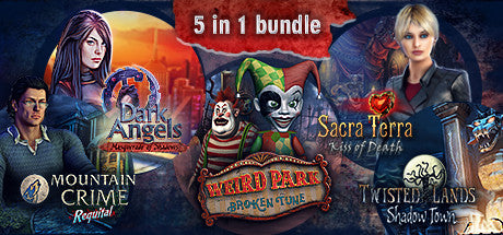 Hidden Object Bundle 5 in 1 Steam CD Key