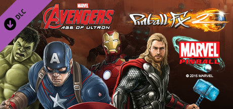Pinball FX2 - Marvel's Avengers: Age of Ultron DLC Steam CD Key