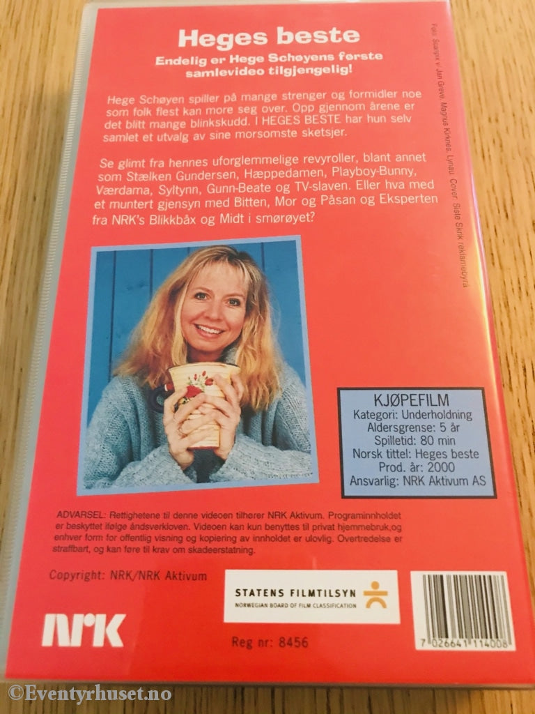Heges Beste (Nrk). 2000. Vhs. Vhs