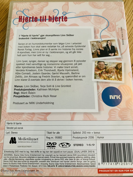 Hjerte Til (Nrk). 2006. Dvd. Dvd
