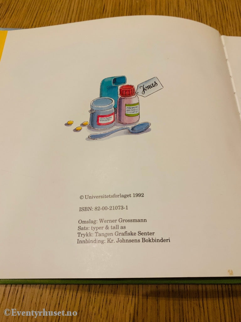 Hogne Moe & Werne Grossmann. 1992. Jonas Skolegutt. Fortelling