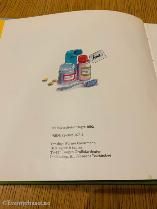 Hogne Moe & Werne Grossmann. 1992. Jonas Skolegutt. Fortelling