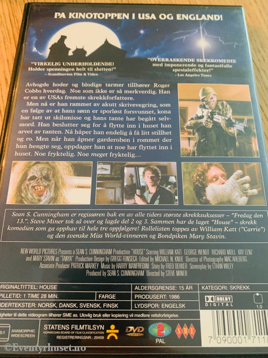 House. 1986. Dvd. Dvd