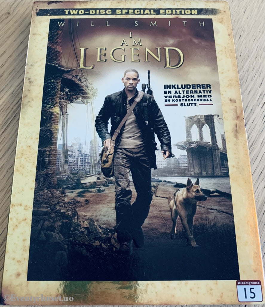 I Am Legend. 2007. Dvd. Slipcase. Dvd