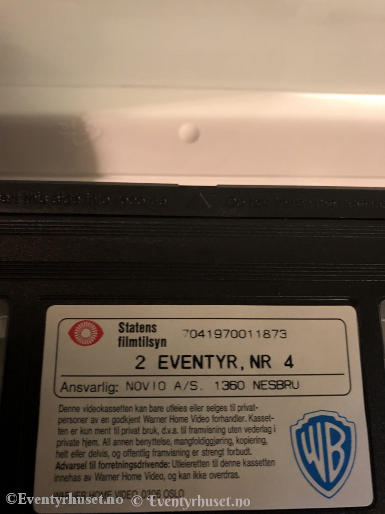 Ivo Caprino. 2 Eventyr Nr 4. Vhs. Vhs