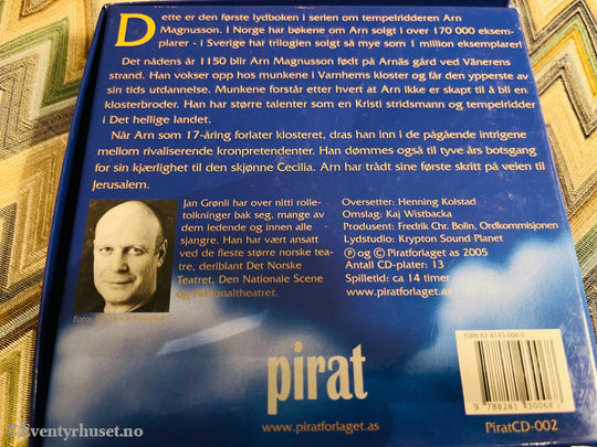 Jan Guillou. Veien Til Jerusalem. Lydbok På 13 Cd.