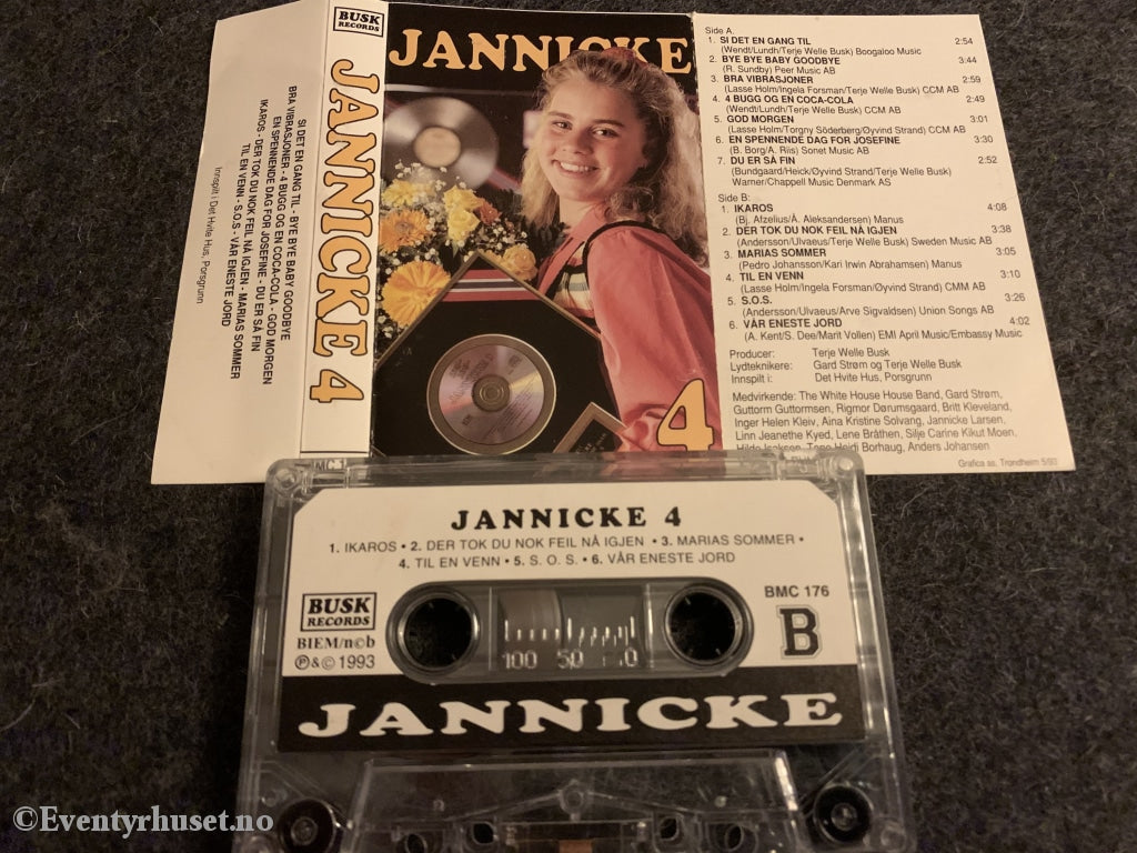Jannicke 4. Kassett. Kassett (Mc)