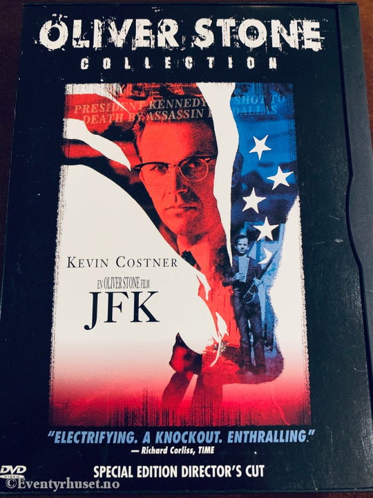 Jfk. 1991. Dvd Snapcase.