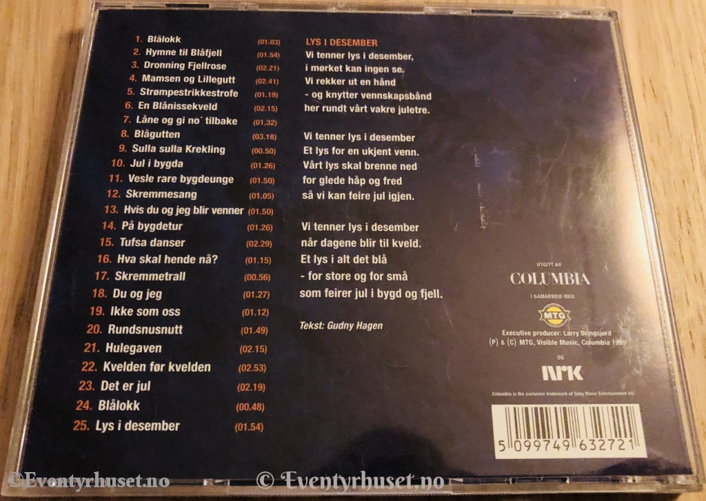 Jul I Blåfjell. 1999. Cd. Cd