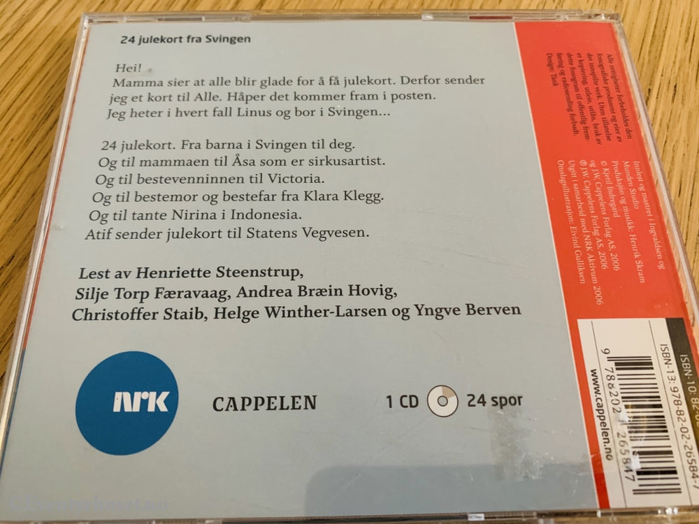 Jul I Svingen. 2006. Julekort Fra Svingen (Nrk). Cd. Cd