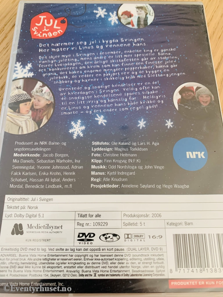Jul I Svingen. Episode 13-24. Dvd På 2 Disker. Ny Plast!