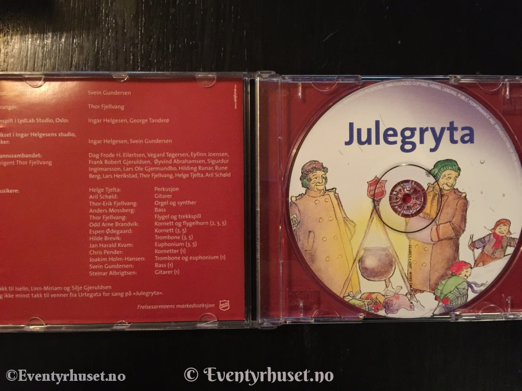 Julegryta Ved Frelsesarmeen. Cd. Cd