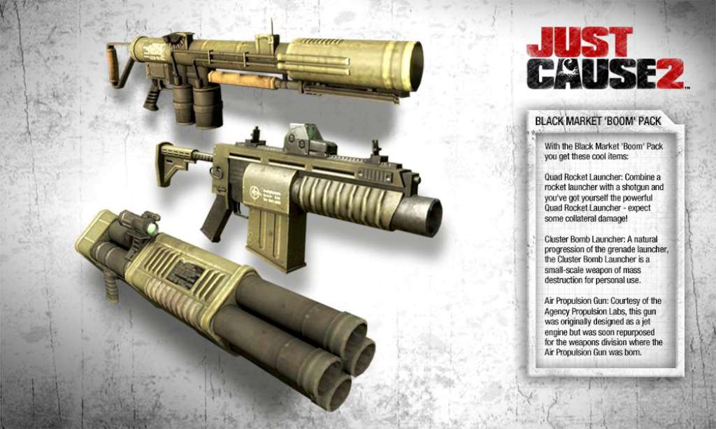 Just Cause 2 - DLC Collection DLC PC Steam CD Key