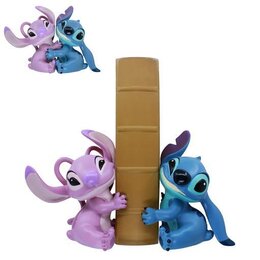 STITCH & ANGEL BOOKENDS H 10 CM.