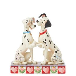 101 WAYS TO LOVE YOU (PONGO & PERDITA FIGURINE) H 15 CM.