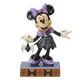 MINNIE IN SPIDER DRESS, HALLOWEEN. 16 CM.