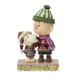 SNOOPY & CHARLIE BROWN UGLY SWEATERS. 16 CM.