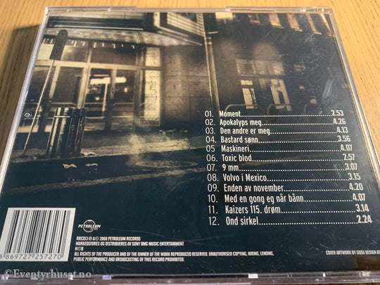 Kaizers Orchestra. Maskineri. 2008. Cd. Cd