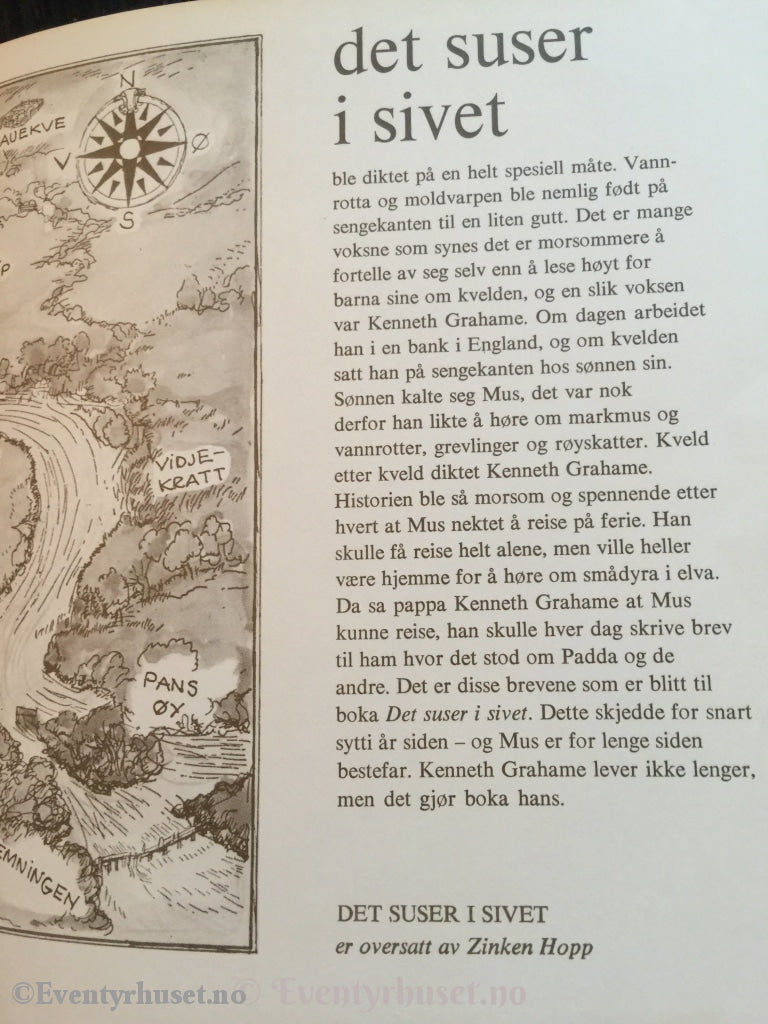 Kenneth Grahame. 1973 (1908). Det Suser I Sivet. Fortelling