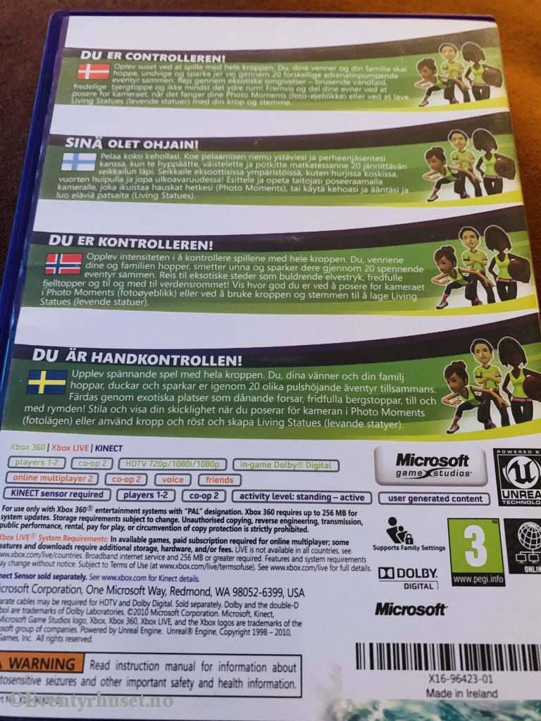 Kinect Adventures! Xbox 360.