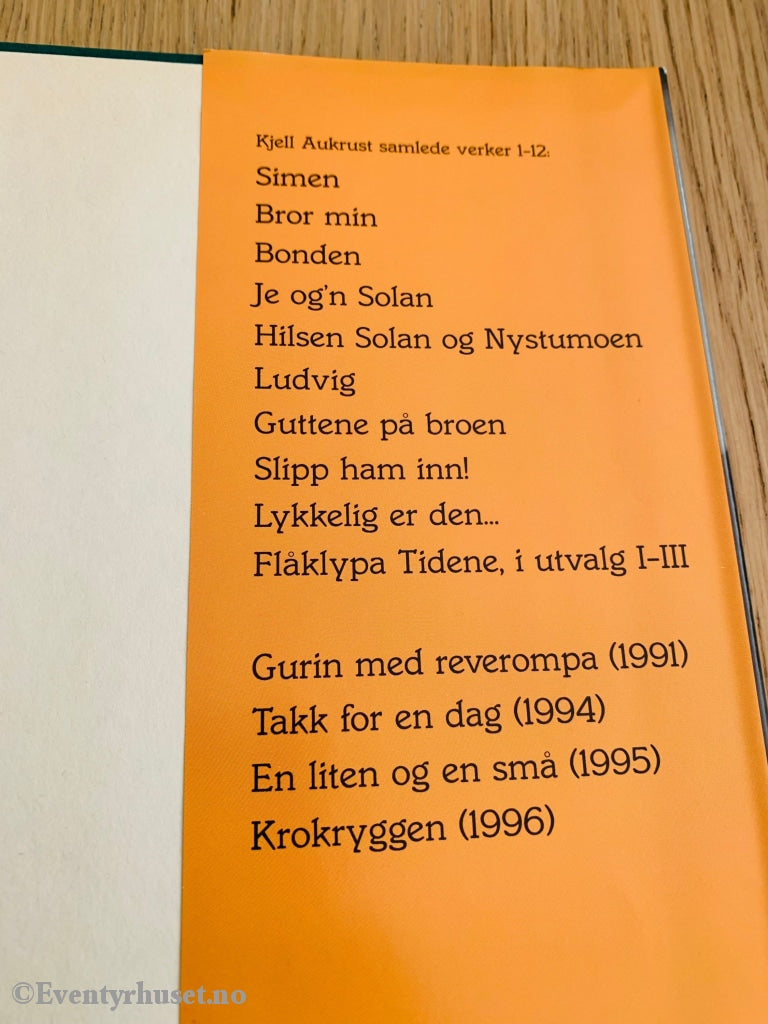 Kjell Aukrust. 1997. Hallstein - En Av De Fire Store. Fortelling