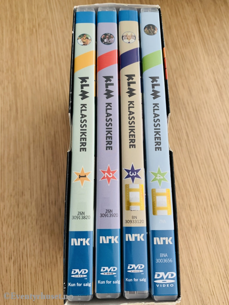 Komplette Klm Klassikere (Nrk). Dvd Samleboks.
