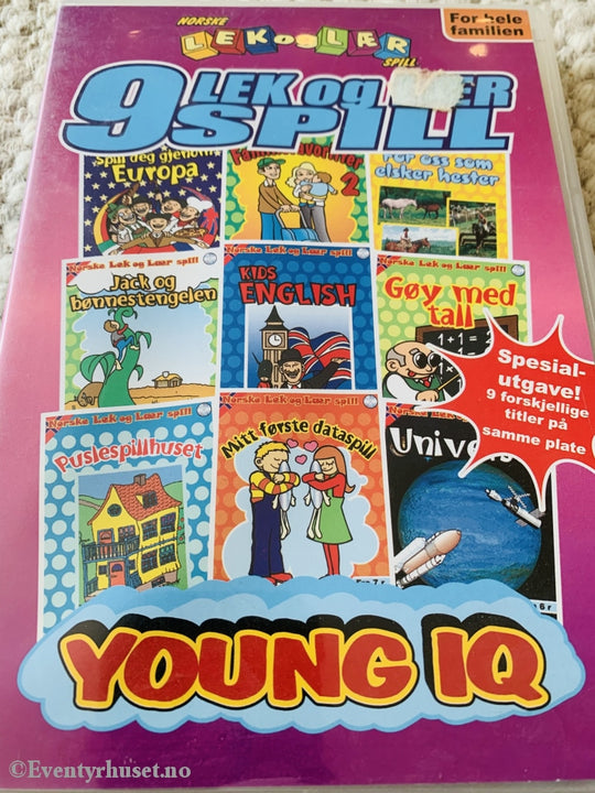 Lek & Lær. Young Iq. Pc-Spill. Pc Spill