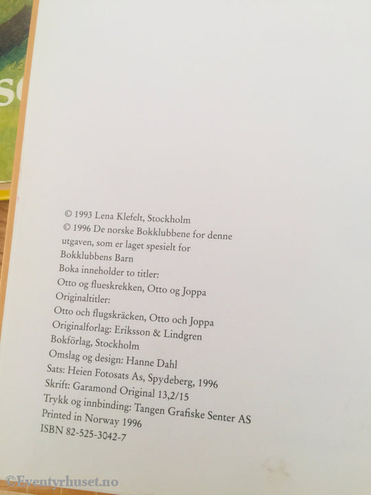 Lena Klefelt. 1993/96. Otto. Fortelling