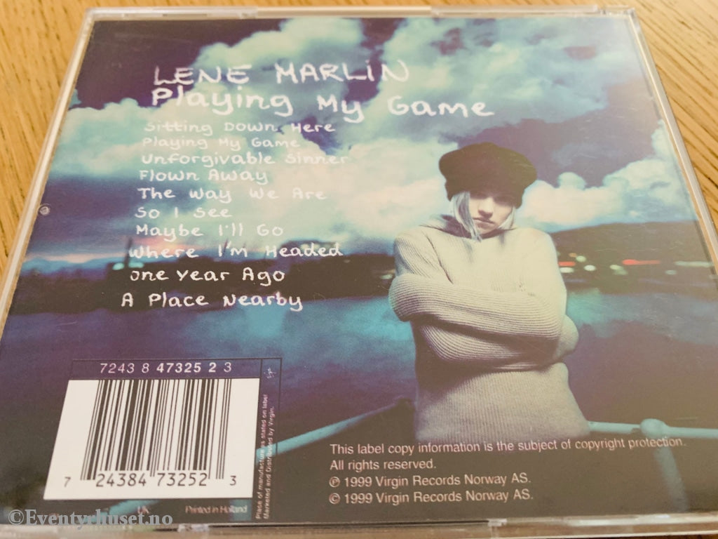Lene Marlin Playing My Game. 1999. Cd. Cd