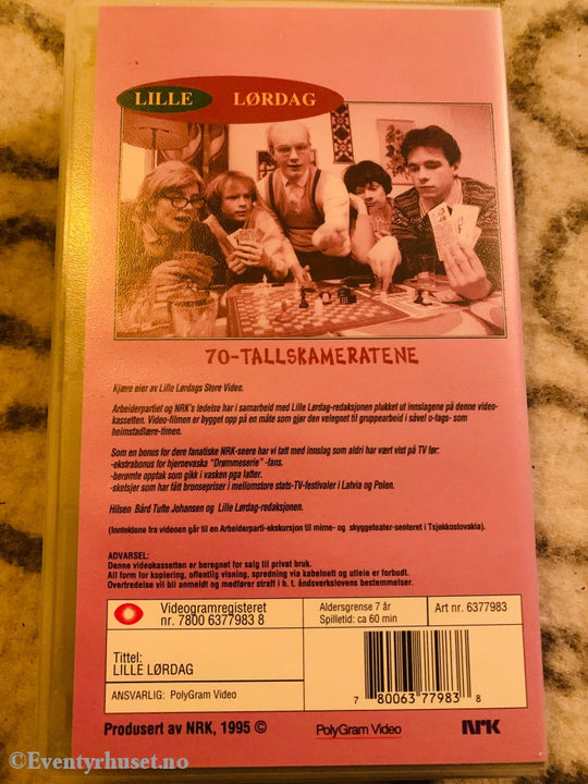 Lille Lørdag (Nrk). 1995. Vhs. Vhs