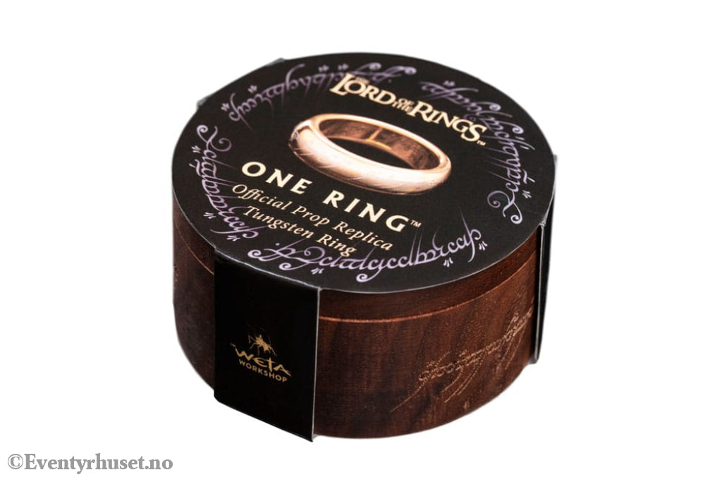 Lord of the Rings Tungsten Ring The One Ring (gold plated) Size 11 Fashion & Accessories