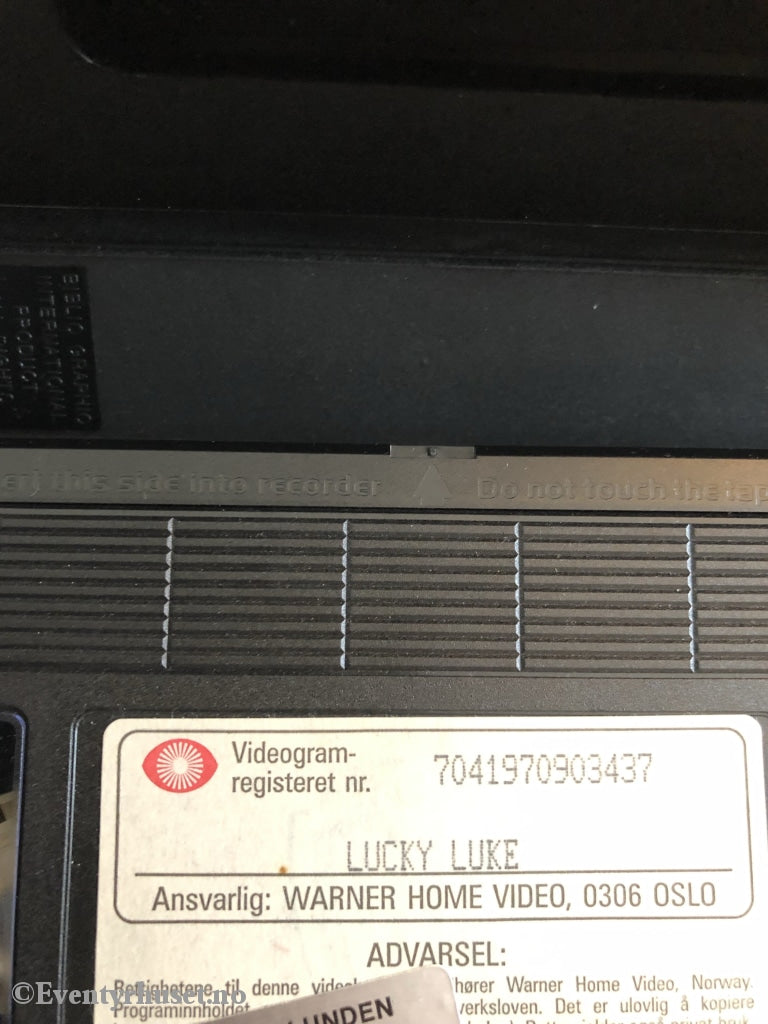 Lucky Luke. 1991. Vhs. Vhs