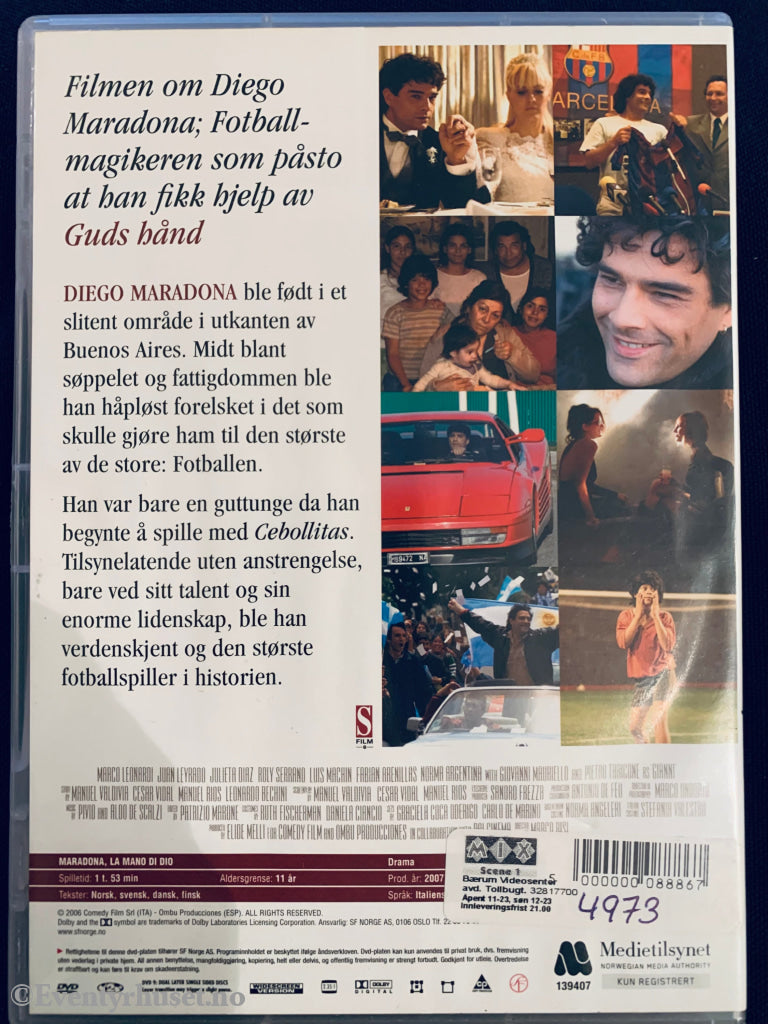 Maradona. 2007. Dvd. Dvd