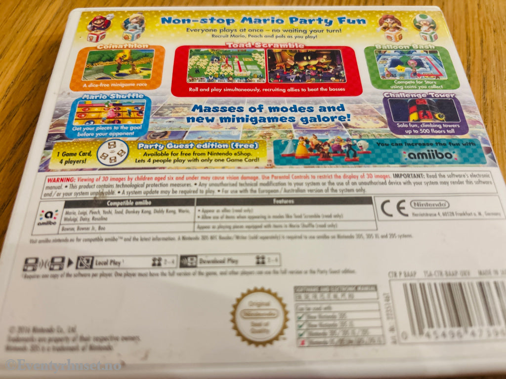 Mario Party: Star Rush . Nintendo 3DS.