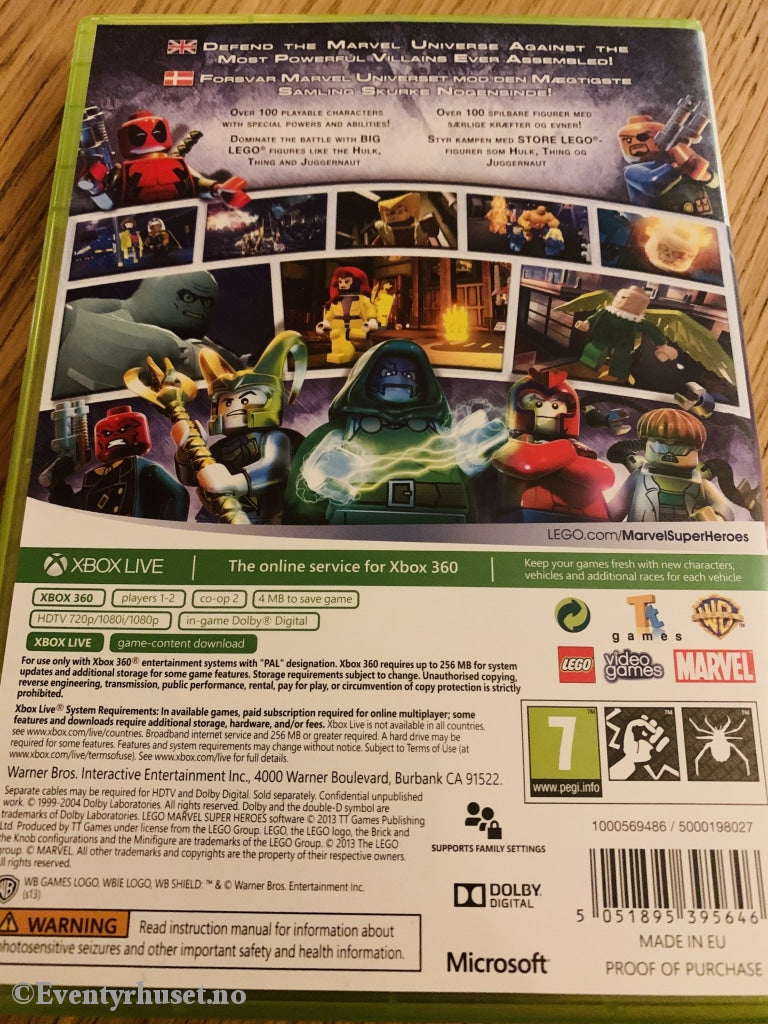 Indiana Jones - Marvel Super Heroes (Lego). Xbox 360.