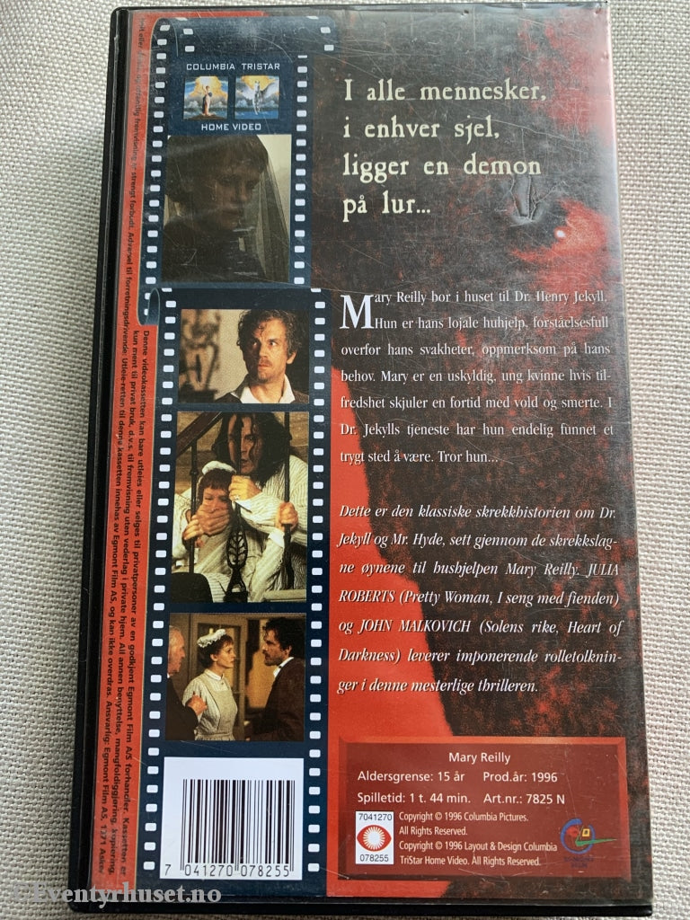 Mary Reilly. 1996. Vhs. Vhs