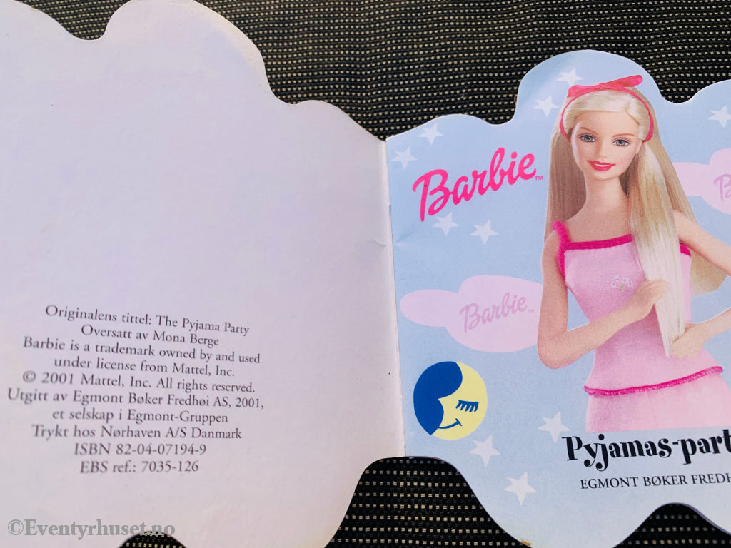Mattel. Barbie: Pyjamaspartyet.