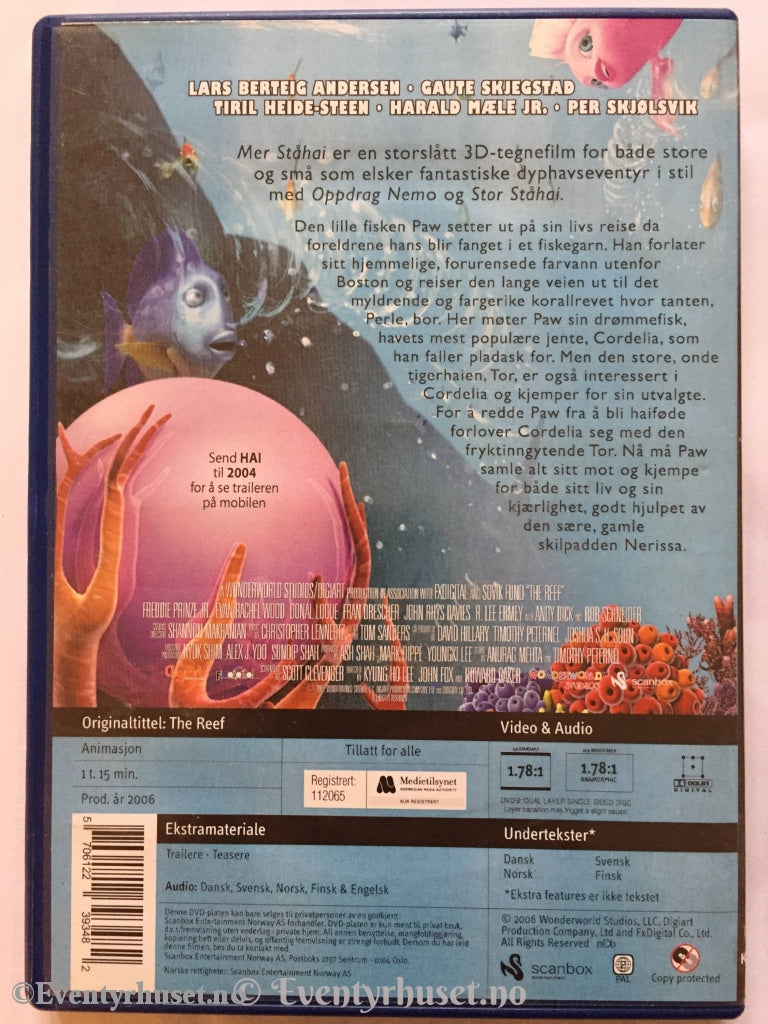 Mer Ståhai. Dvd. Dvd
