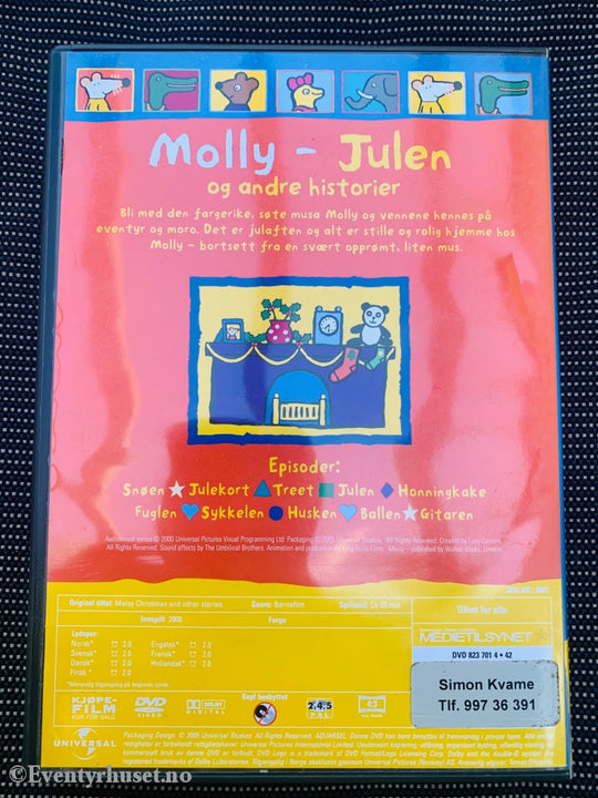 Molly - Julen Og Andre Historier. 2000. Dvd. Dvd