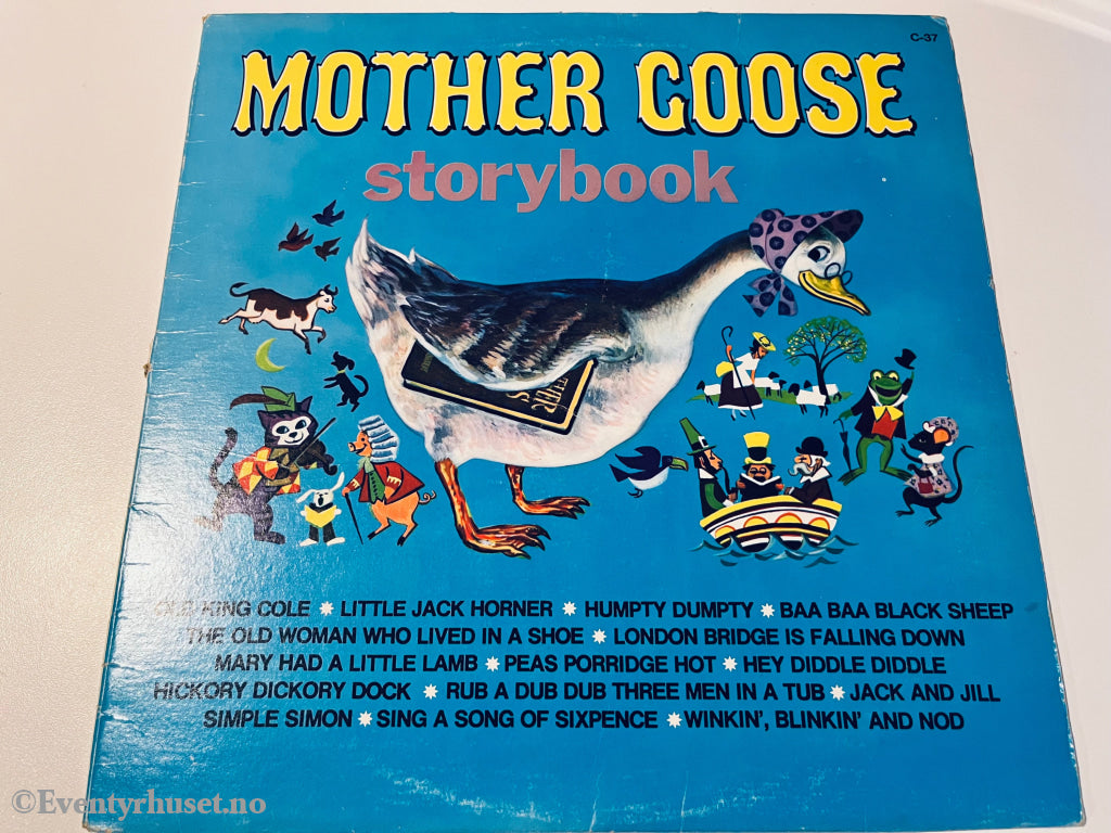 Mother Goose Storybook. Lp. Lp Plate